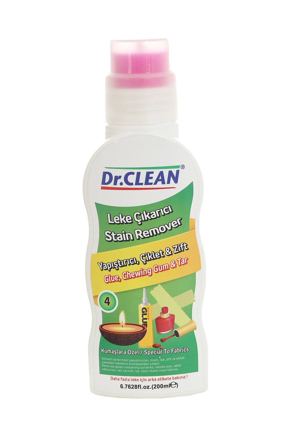 Dr.CLEAN Yapıştırıcı , Ciklet & Zift Leke Çıkarıcı